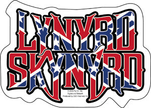 Lynyrd Skynyrd - Flag Logo - Sticker