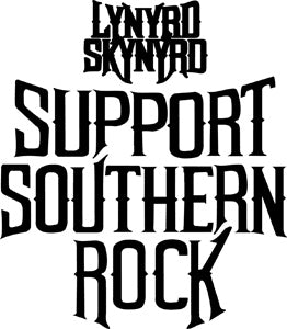 Lynyrd Skynyrd - Southern Rock - Rub On Logo - Sticker