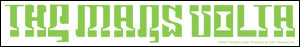 The Mars Volta - Green Logo Sticker