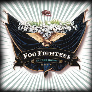 Foo Fighters - Eagle And Flags - Sticker