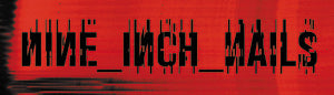 Nine Inch Nails - Red Black Logo Sticker
