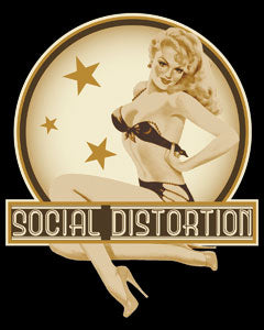 Social Distortion - Pin Up - Sticker