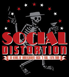Social Distortion - Skelly & Logo - Sticker