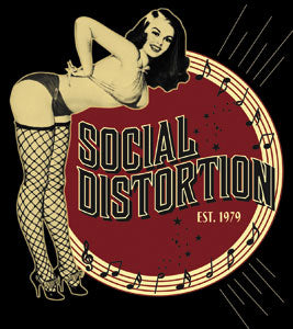 Social Distortion - Burlesque - Sticker