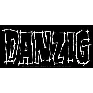 Danzig - White Logo Sticker