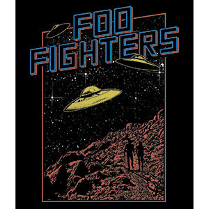 Foo Fighters - UFO Scene - Sticker