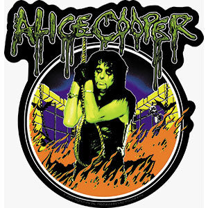 Alice Cooper - In Flames - Sticker