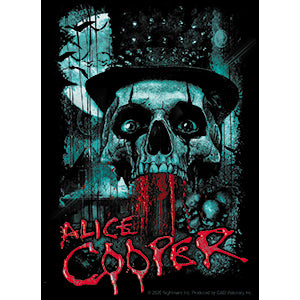 Alice Cooper - Bloody Skull - Sticker