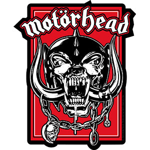Motorhead - Warpig In Red - Sticker