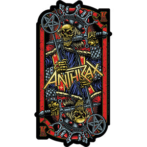 Anthrax - Evil King - Sticker