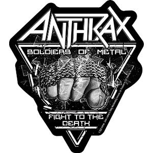 Anthrax -  Fist Full Of Metal - Sticker