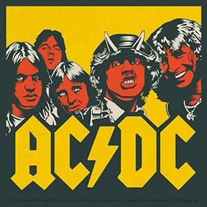 AC/DC - Highway To Hell Posterized - Sticker