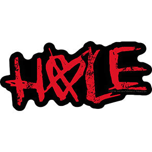 Hole - Red Logo - Sticker