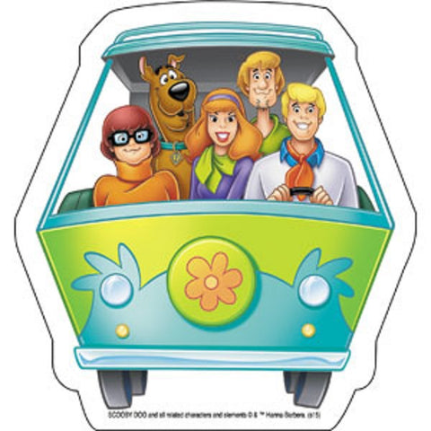 Scooby-Doo - Mystery Machine Van Group - Sticker