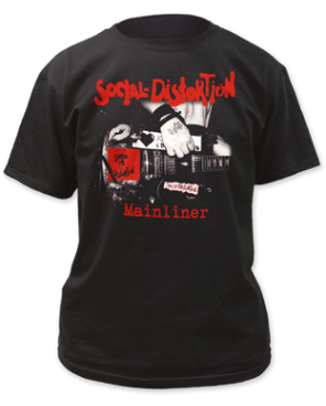 Social Distortion - Mainliner Album T-Shirt