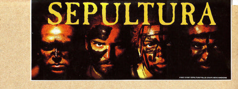 Sepultura - Sticker - Band Logo