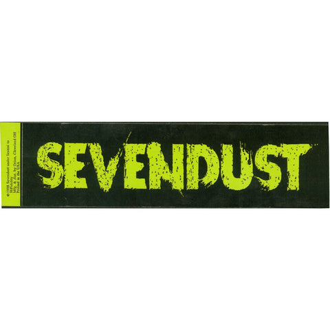 Sevendust - Sticker - Lime Green Logo