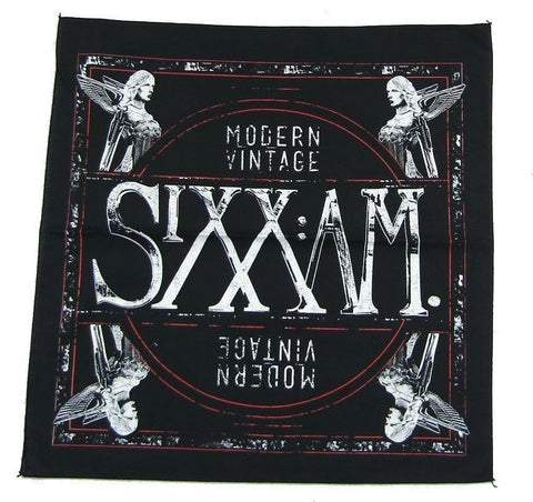 Sixx A.M. - Nikki Sixx - Bandana - Wings Logo - Licensed New - Motley Crue