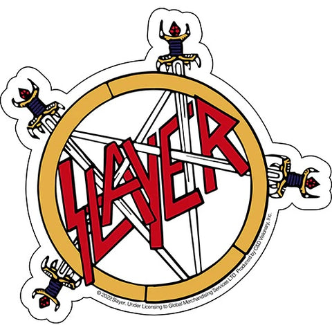 Slayer - Skull Swords - Sticker