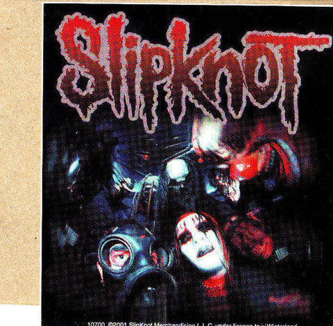 Slipknot - Sticker - Group In Masks Logo