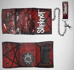 Slipknot - Scratched Group Chain Wallet