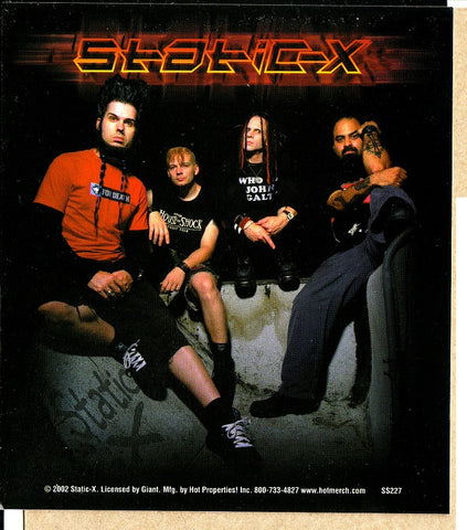 Static-X - Sticker - Group Logo [4 Inches]