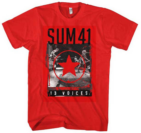 Sum 41 - Red Star Voices T-Shirt