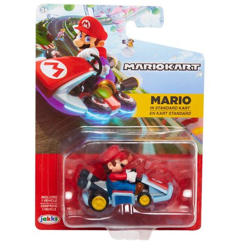 Super Mario Kart-Nintendo-Character Figure-Mario-Collectible-Licensed-New In Pack