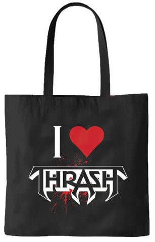 Testament - I Heart Thrash Tote Bag