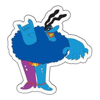 The Beatles - Blue Meanie - Sticker