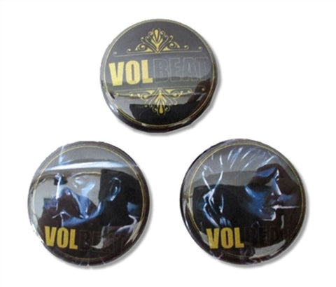 Volbeat - Outlaw Button Set