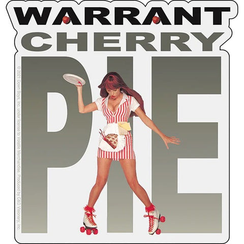 Warrant - Cherry Pie - Sticker