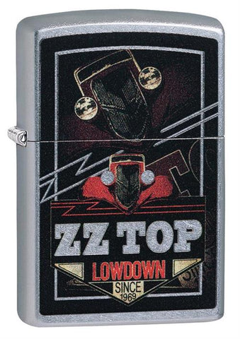 ZZ Top - Chrome - Flip Top - Zippo Lighter